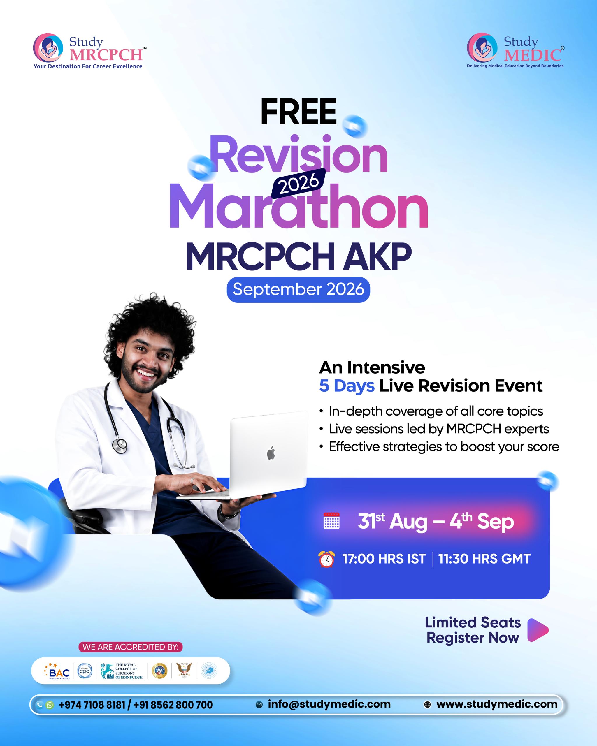 MRCOG Part 1 PowerPrep Session June 2026 flyer